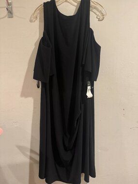 Lauren Ralph Lauren Black Women's Cocktail Dress size 22W NEW